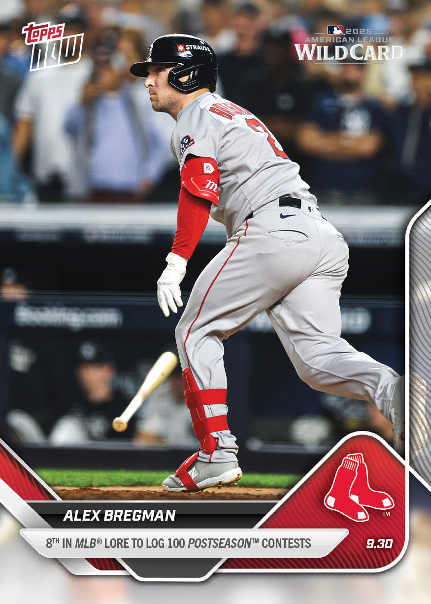 Alex Bregman - 2025 MLB Topps NOW® - Card 801
