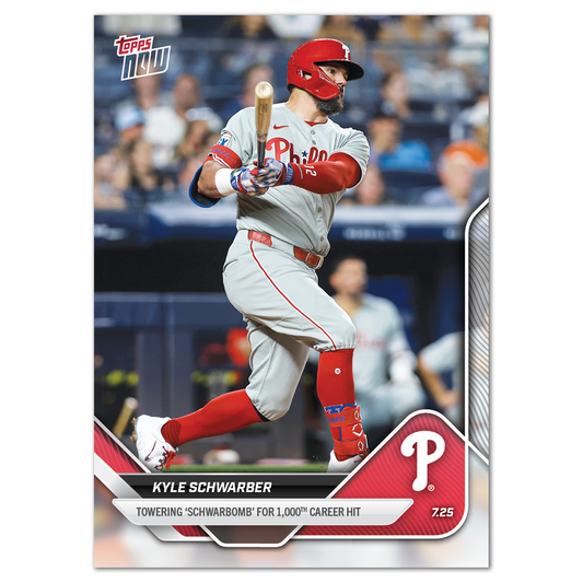 Kyle Schwarber - 2025 MLB Topps NOW® - Card 462
