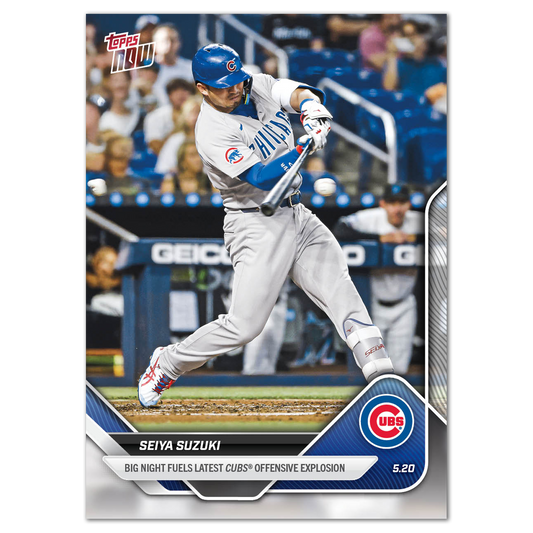 Seiya Suzuki - 2025 MLB Topps NOW® - Card 197