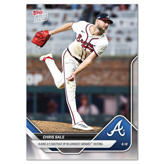 Chris Sale - 2025 MLB Topps NOW® - Card 315