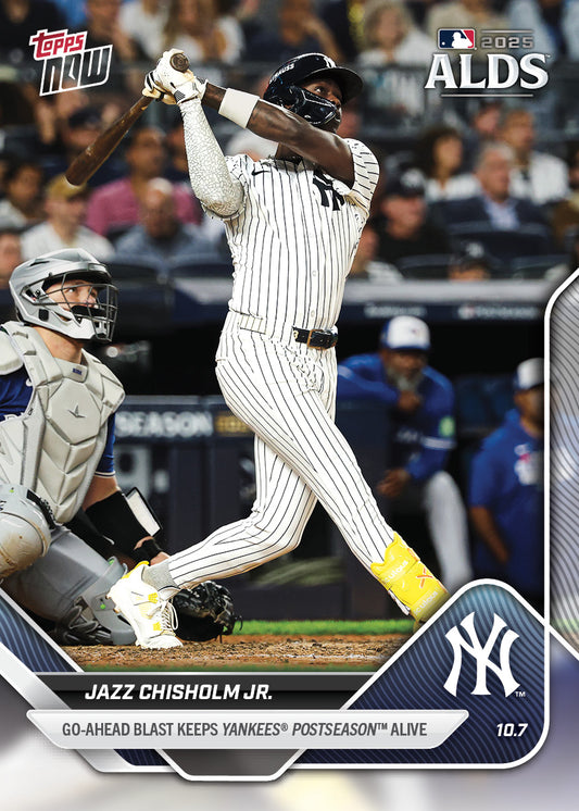 Jazz Chisholm Jr. - 2025 MLB Topps NOW® - Card 839