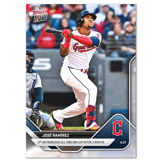 José Ramírez - 2025 MLB Topps NOW® - Card 94