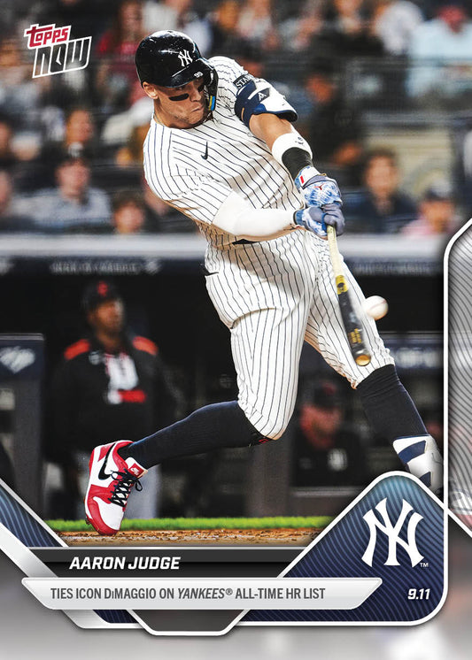 Aaron Judge - 2025 MLB Topps NOW® - Card 695