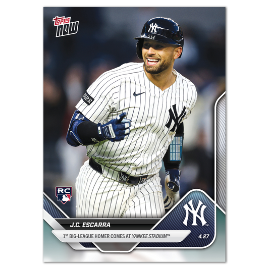 J.C. Escarra - 2025 MLB Topps NOW® - Card 114