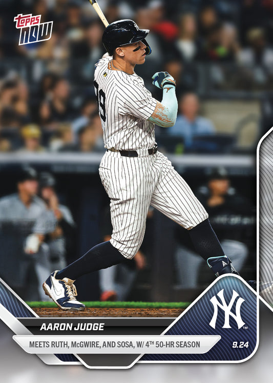 Aaron Judge - 2025 MLB Topps NOW® - Card 764