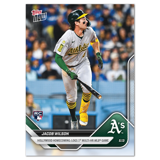 Jacob Wilson - 2025 MLB Topps NOW® - Card 177