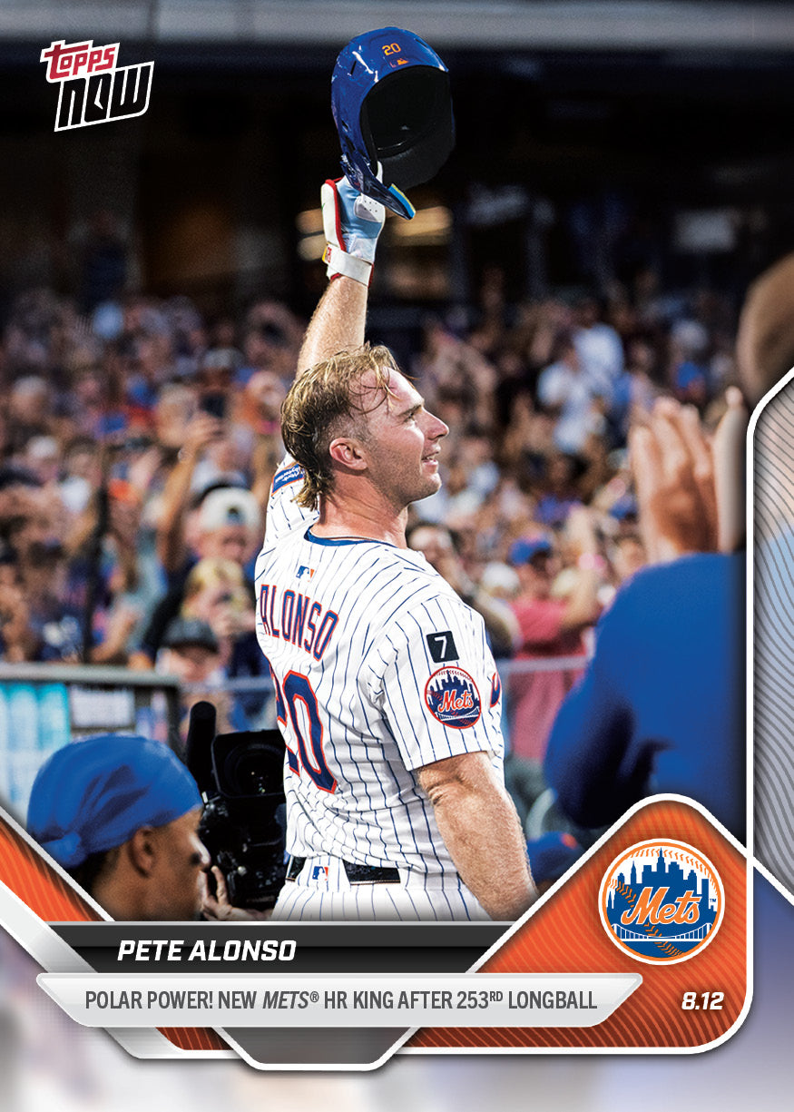 Pete Alonso - 2025 MLB Topps NOW® - Card 553 - LOOK FOR AUTOS & AUTO-RELICS