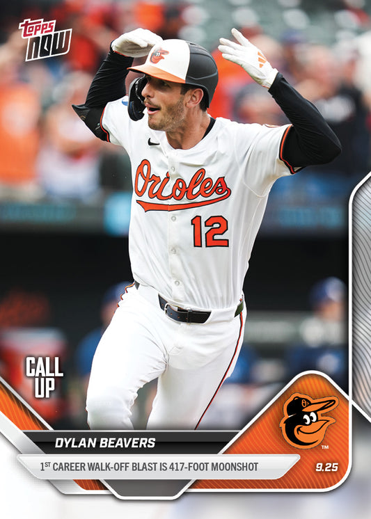 Dylan Beavers - 2025 MLB Topps NOW® - Card 774