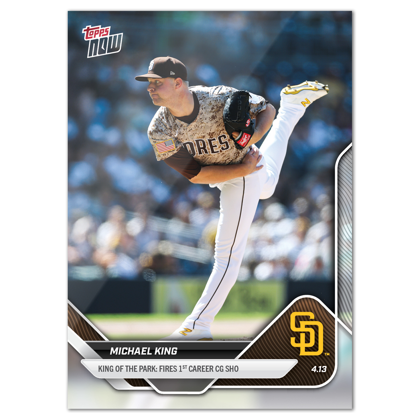 Michael King - 2025 MLB Topps NOW® - Card 67
