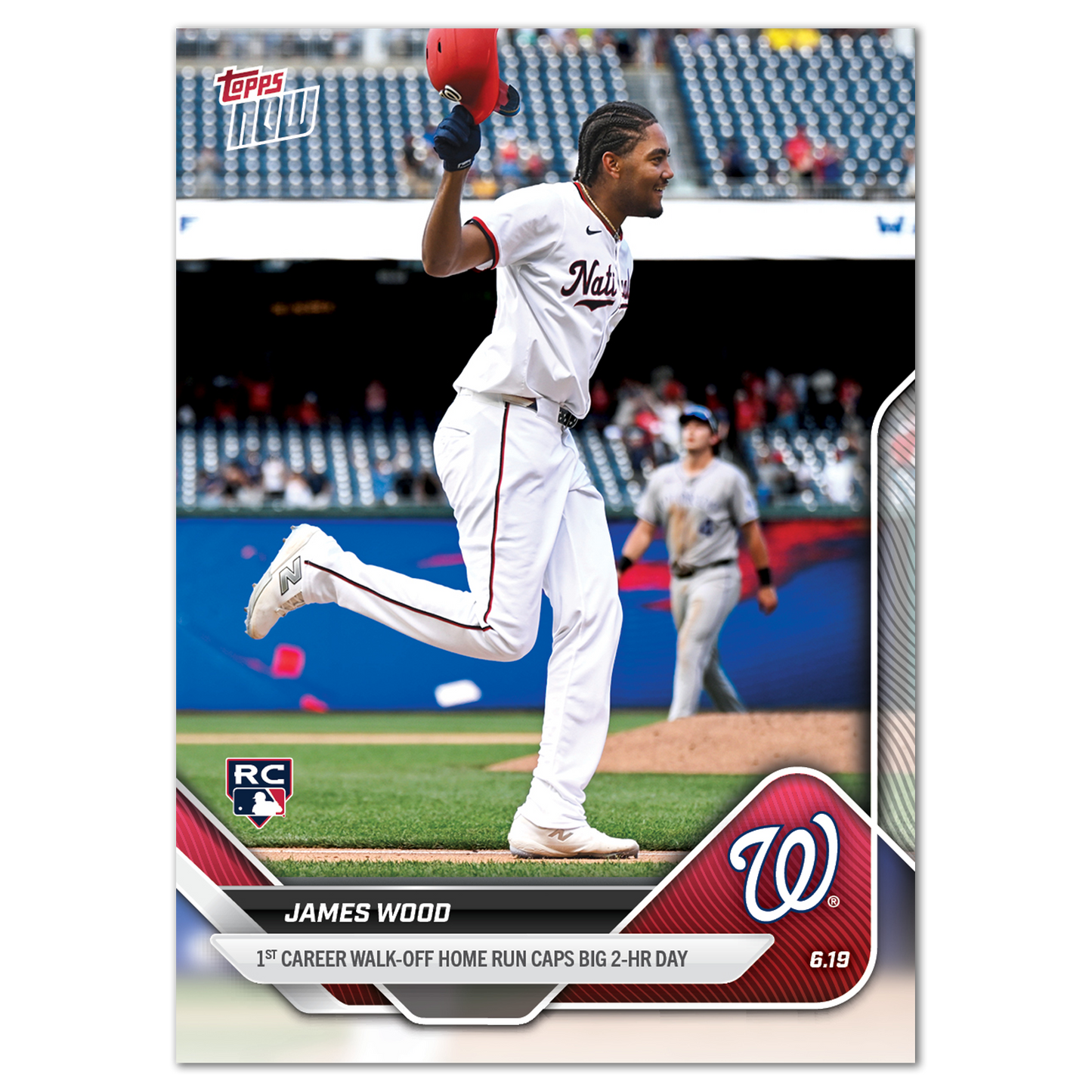 James Wood - 2025 MLB Topps NOW® - Card 318 - LOOK FOR AUTOS