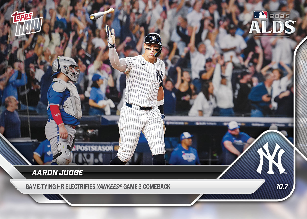 Aaron Judge - 2025 MLB Topps NOW® - Card 838