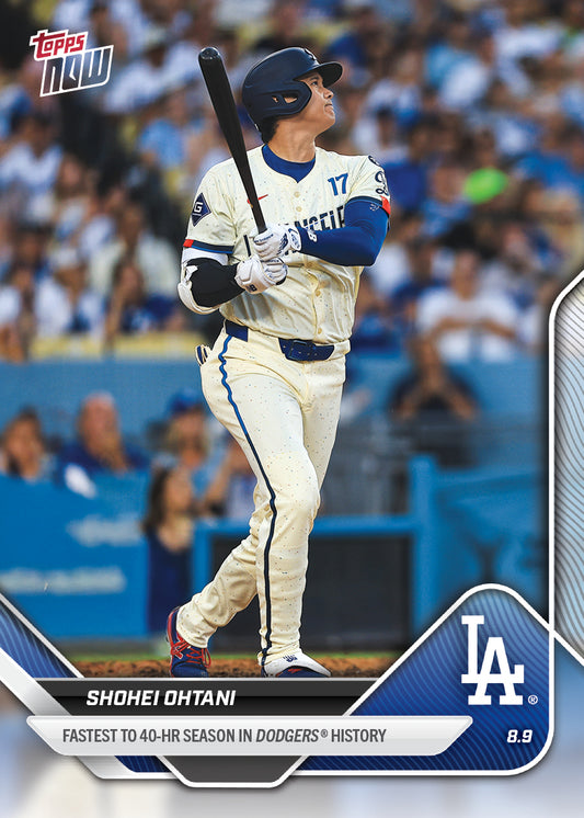 Shohei Ohtani - 2025 MLB Topps NOW® - Card 537