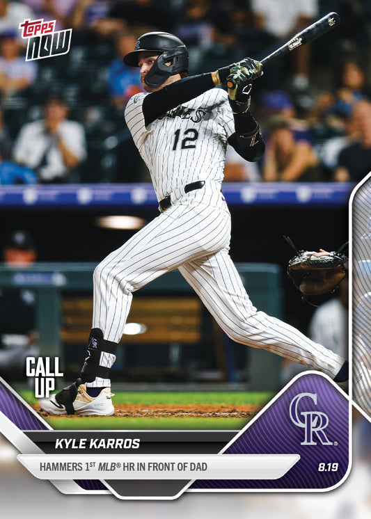 Kyle Karros - 2025 MLB Topps NOW® - Card 581