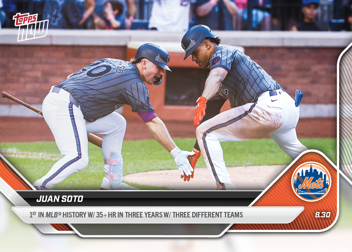 Juan Soto - 2025 MLB Topps NOW® - Card 631