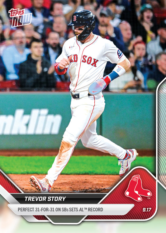 Trevor Story - 2025 MLB Topps NOW® - Card 725