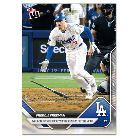 Freddie Freeman - 2025 MLB Topps NOW® - Card 374