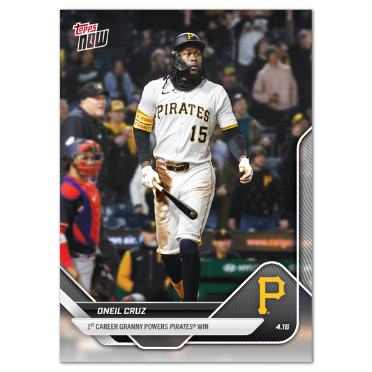 Oneil Cruz - 2025 MLB Topps NOW® - Card 75