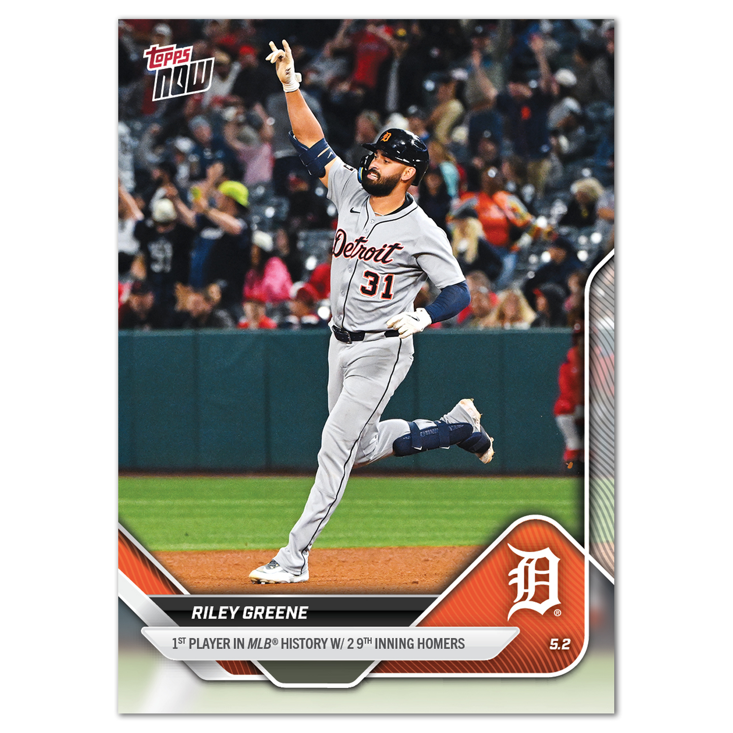 Riley Greene - 2025 MLB Topps NOW® - Card 132