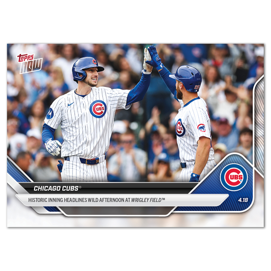 Chicago Cubs - 2025 MLB Topps NOW® - Card 79