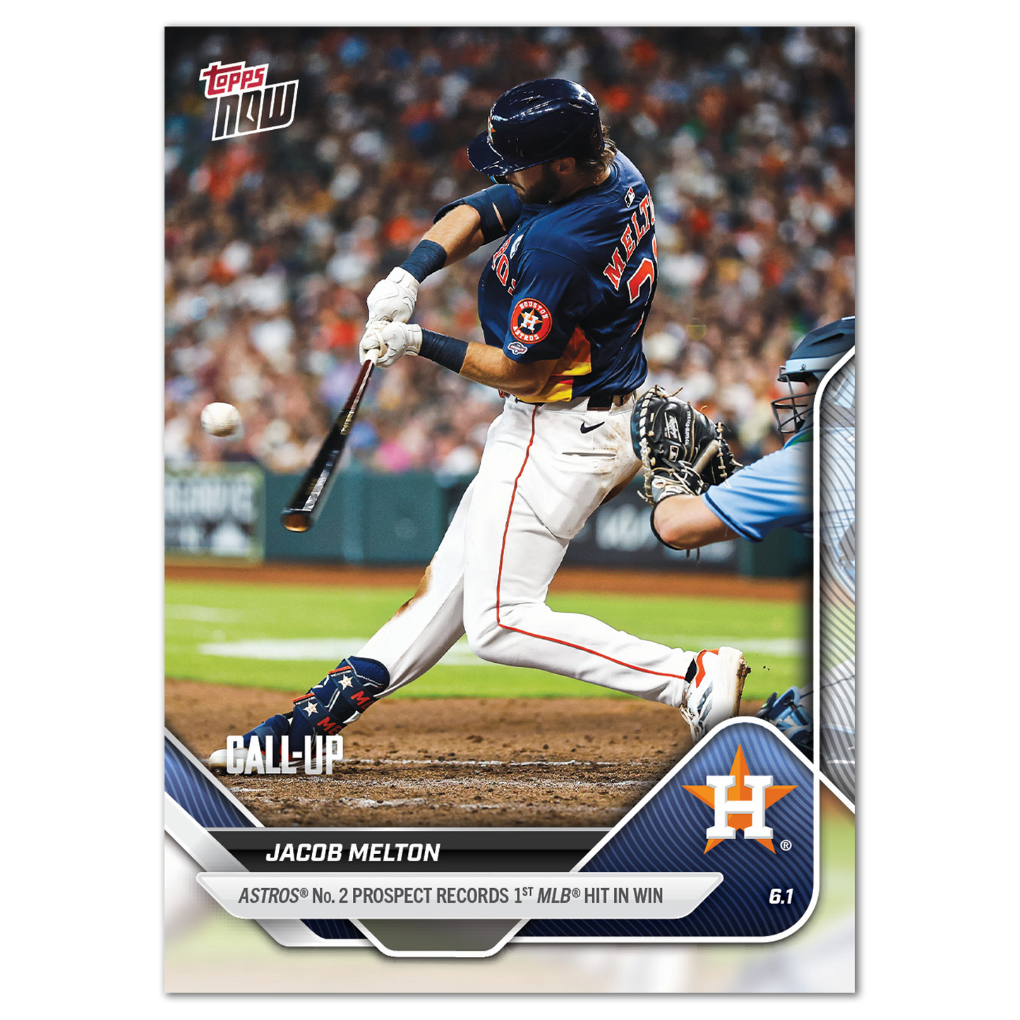 Jacob Melton - 2025 MLB Topps NOW® - Card 246