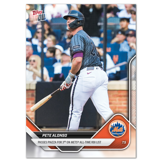 Pete Alonso - 2025 MLB Topps NOW® - Card 390