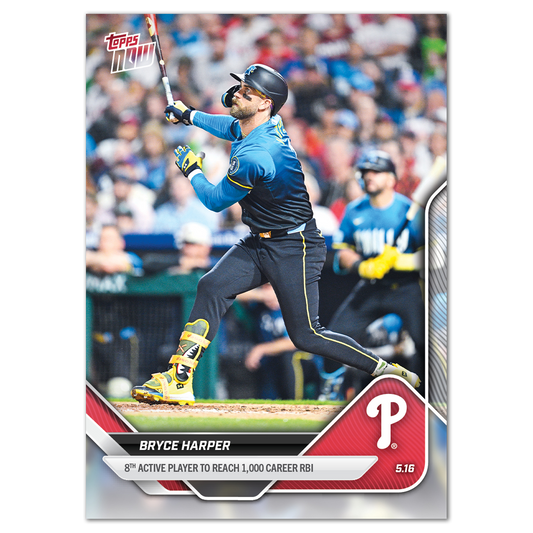 Bryce Harper - 2025 MLB Topps NOW® - Card 187 - LOOK FOR AUTOS