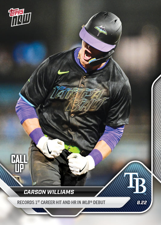 Carson Williams  - 2025 MLB Topps NOW® - Card 593