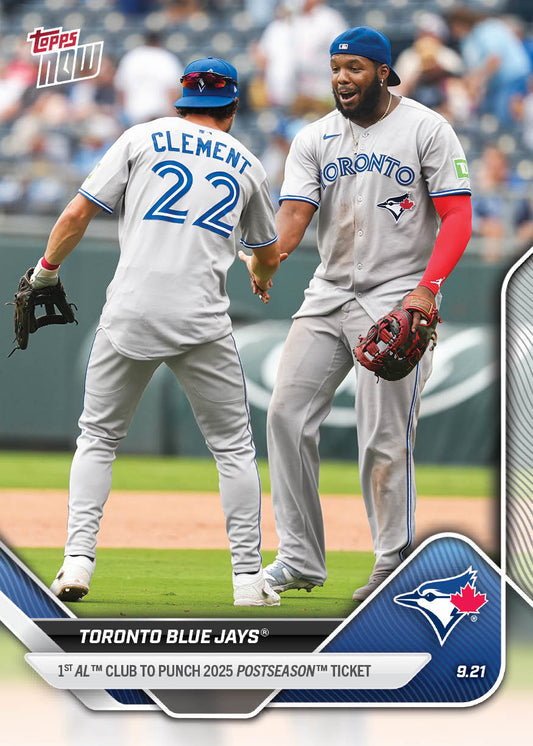 Toronto Blue Jays - 2025 MLB Topps NOW® - Card 744