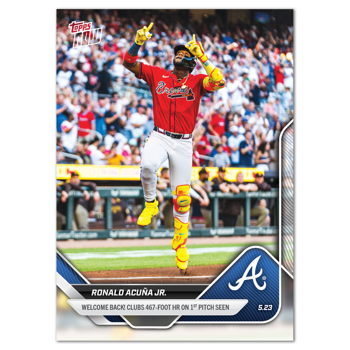 Ronald Acuña Jr. - 2025 MLB Topps NOW® - Card 204