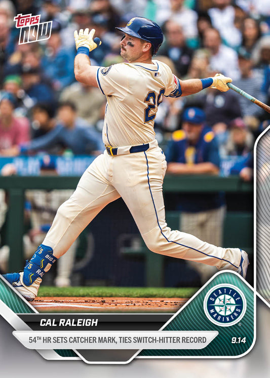 Cal Raleigh - 2025 MLB Topps NOW® - Card 715