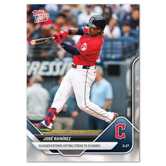 José Ramírez - 2025 MLB Topps NOW® - Card 222