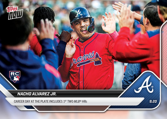 Nacho Alvarez Jr. - 2025 MLB Topps NOW® - Card 736