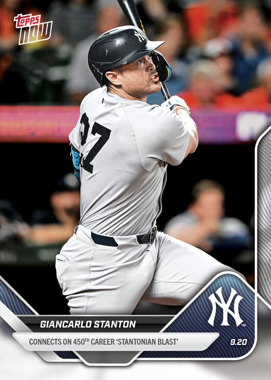 Giancarlo Stanton - 2025 MLB Topps NOW® - Card 739