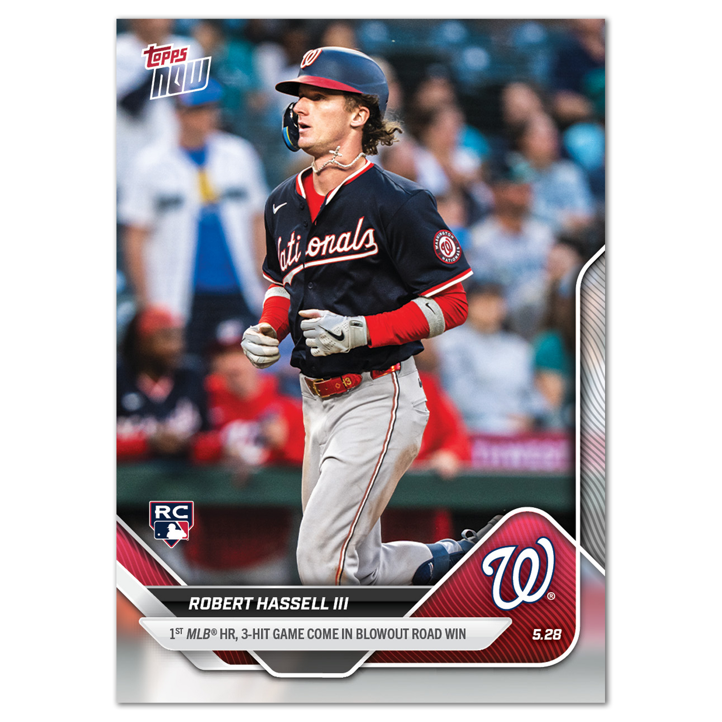 Robert Hassell III - 2025 MLB Topps NOW® - Card 229