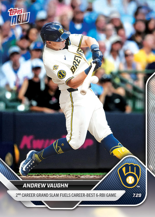 Andrew Vaughn - 2025 MLB Topps NOW® - Card 485