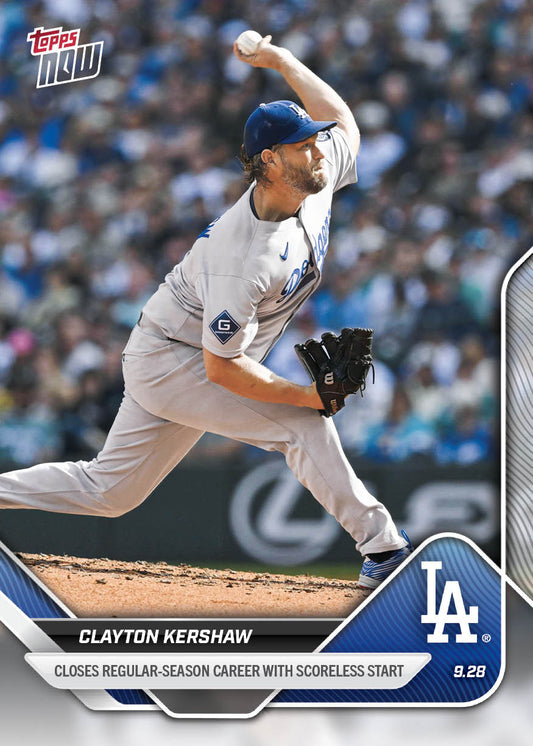 Clayton Kershaw - 2025 MLB Topps NOW® - Card 791