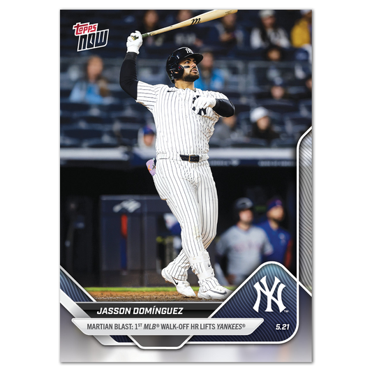 Jasson Domínguez - 2025 MLB Topps NOW® - Card 200