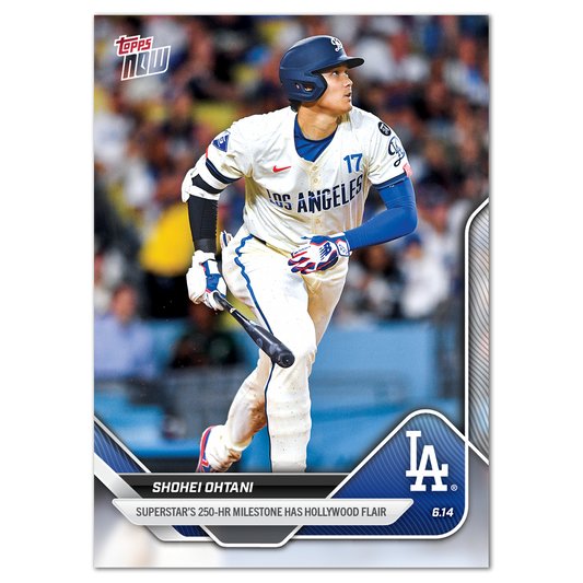 Shohei Ohtani - 2025 MLB Topps NOW® - Card 298