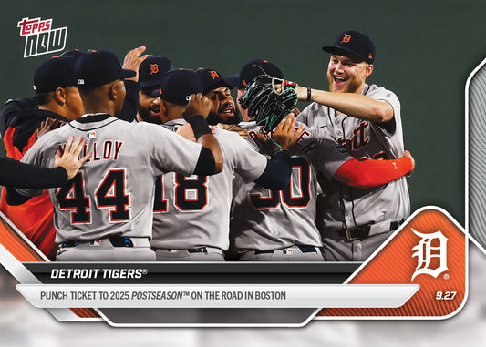 Detroit Tigers - 2025 MLB Topps NOW® - Card 783