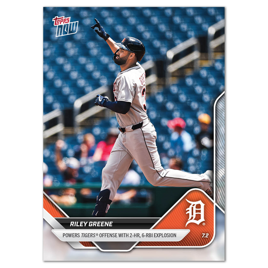 Riley Greene - 2025 MLB Topps NOW® - Card 375