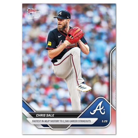 Chris Sale - 2025 MLB Topps NOW® - Card 233 - LOOK FOR AUTOS