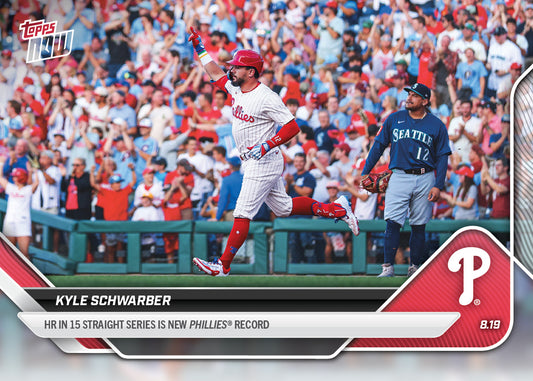 Kyle Schwarber - 2025 MLB Topps NOW® - Card 580