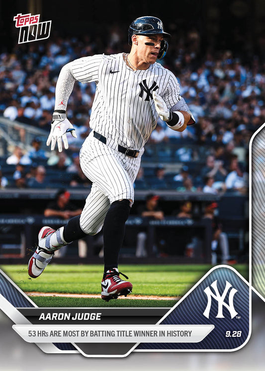 Aaron Judge - 2025 MLB Topps NOW® - Card 796
