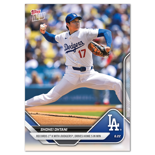 Shohei Ohtani - 2025 MLB Topps NOW® - Card 338