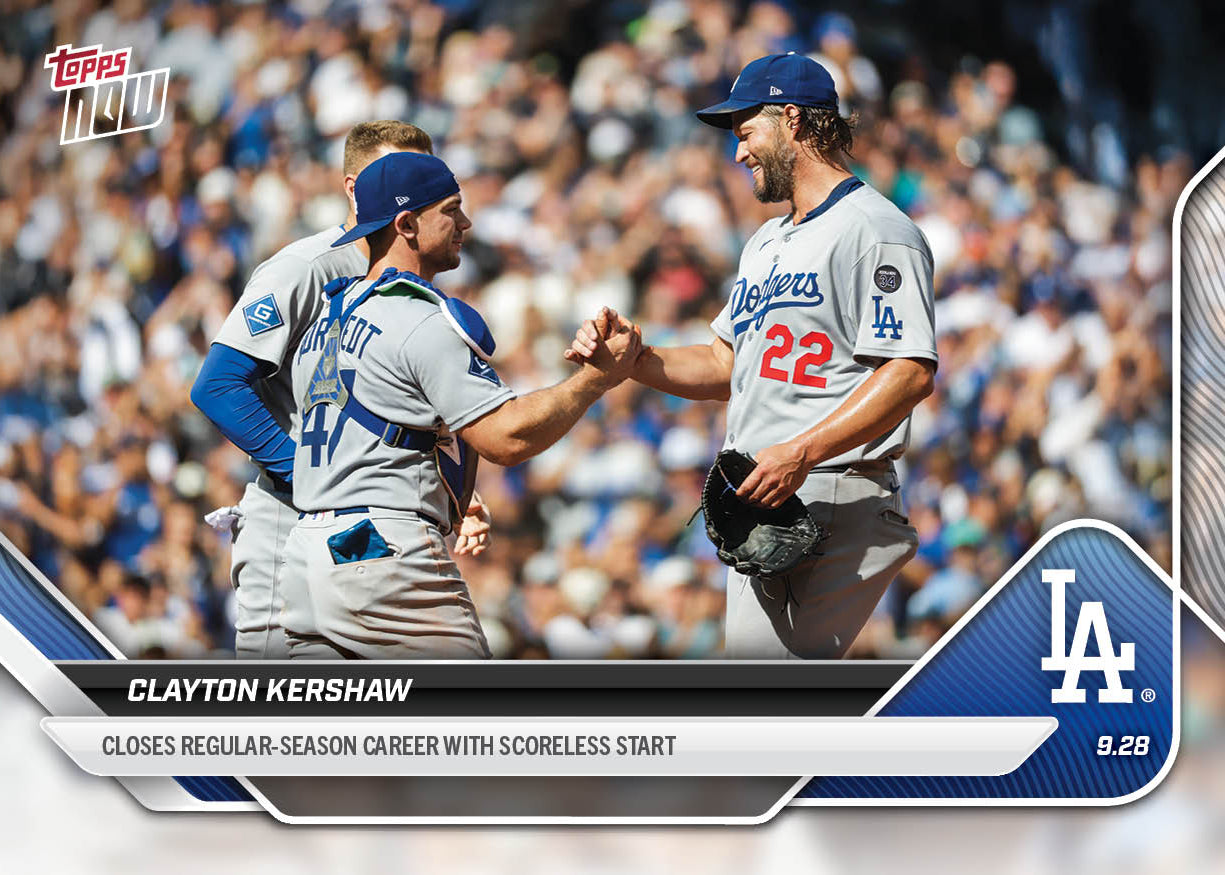 Clayton Kershaw - 2025 MLB Topps NOW® - Card 791