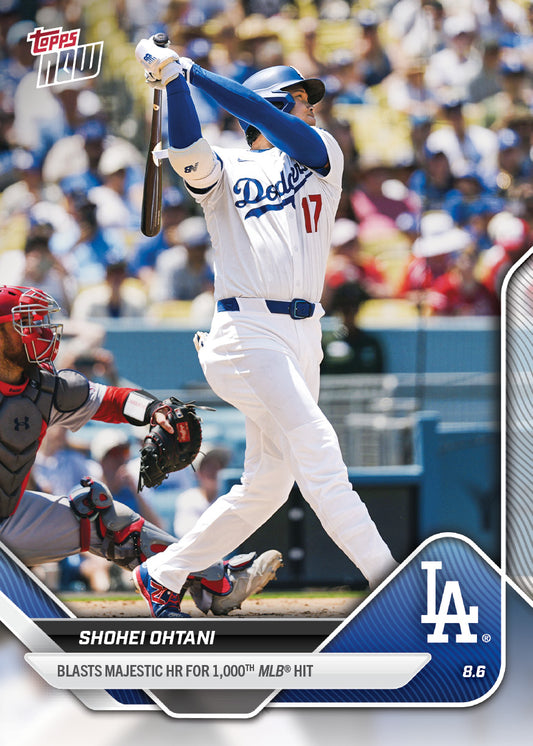 Shohei Ohtani - 2025 MLB Topps NOW® - Card 527 - LOOK FOR AUTO