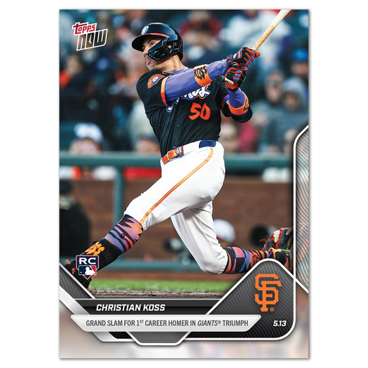 Christian Koss - 2025 MLB Topps NOW® - Card 175