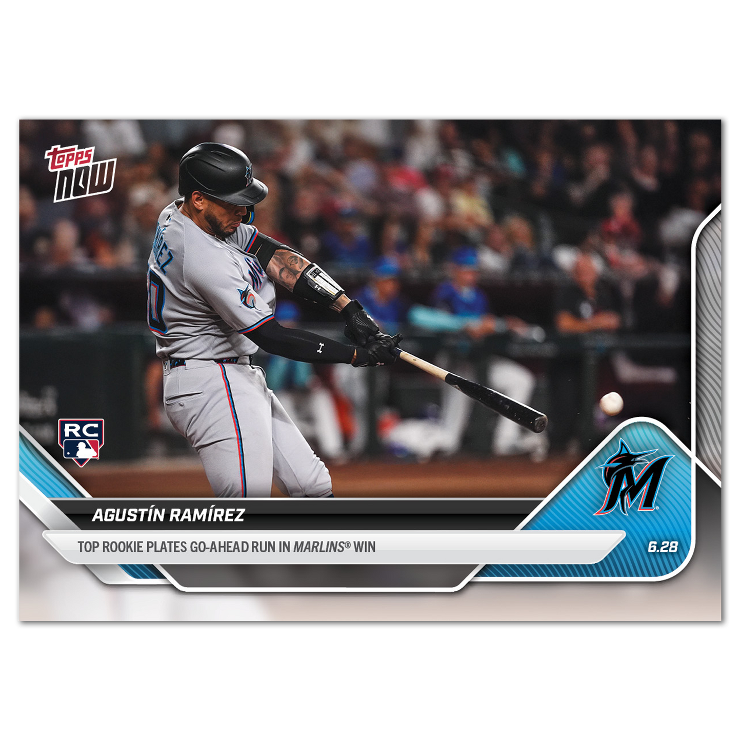 Agustín Ramírez - 2025 MLB Topps NOW® - Card 358