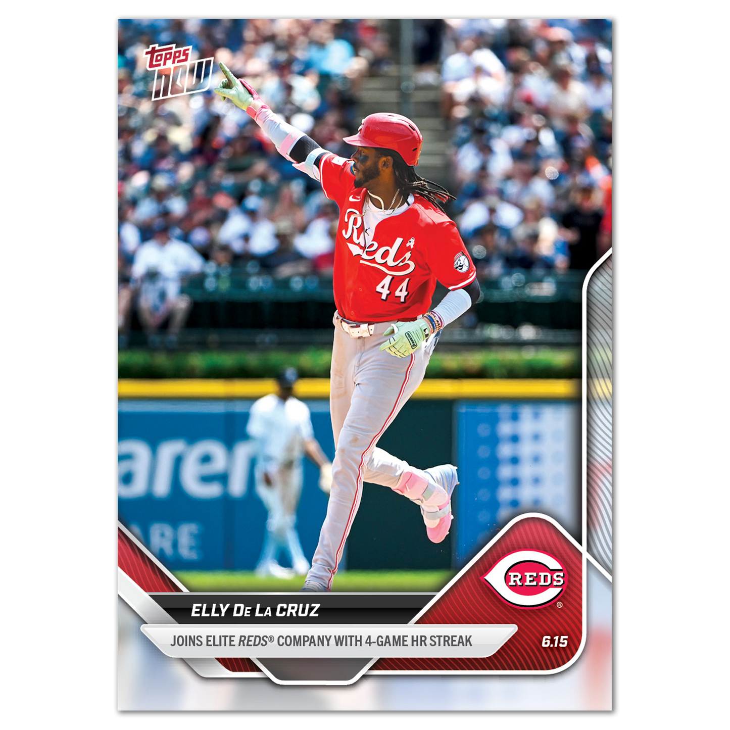 Elly De La Cruz - 2025 MLB Topps NOW® - Card 299