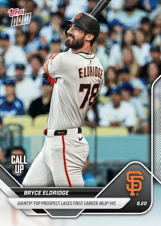 Bryce Eldridge - 2025 MLB Topps NOW® - Card 740